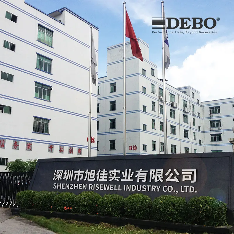 DEBO 12mm phenolic compact laminate urinal partition board for public toilet door