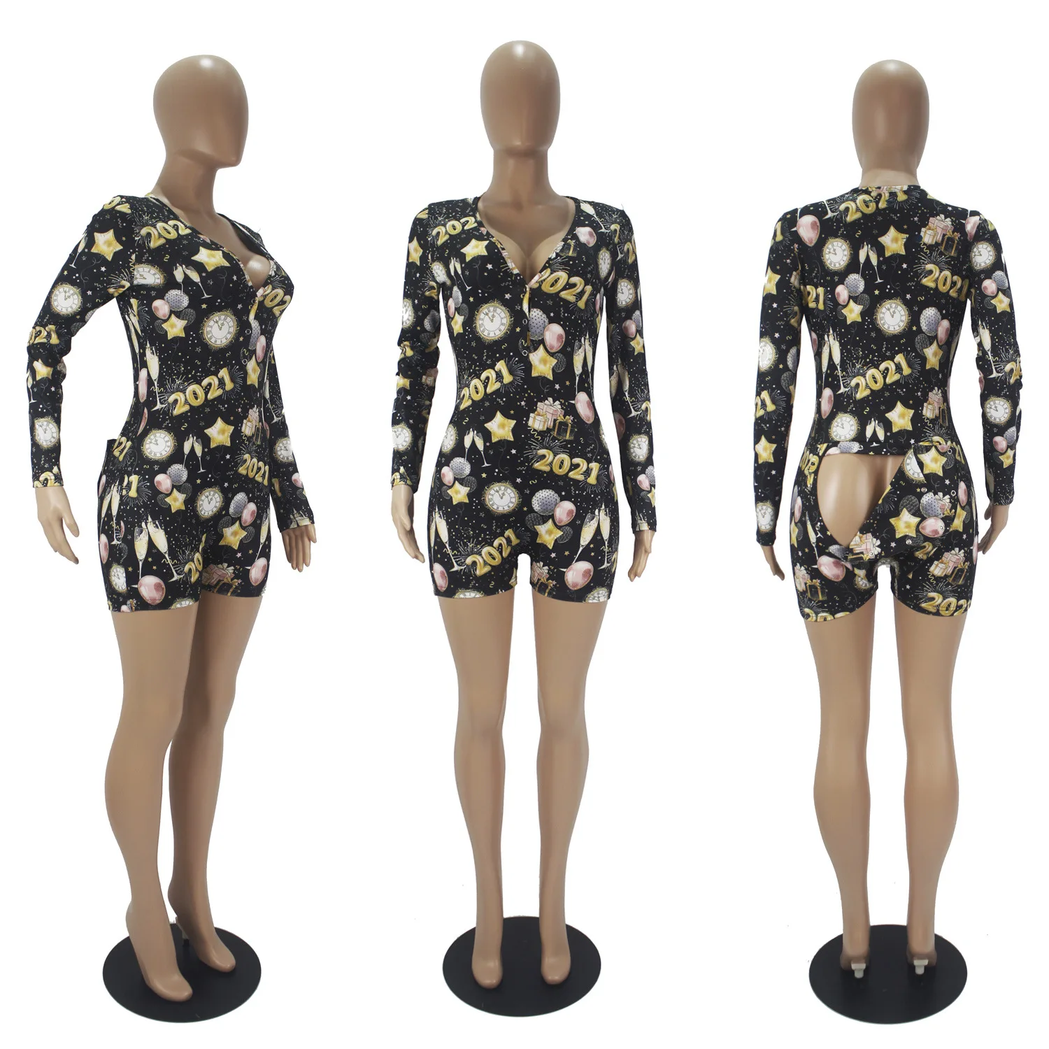 hot selling sexy pajamas wholesale sexy pajamas new year with butflaps  pajamas
