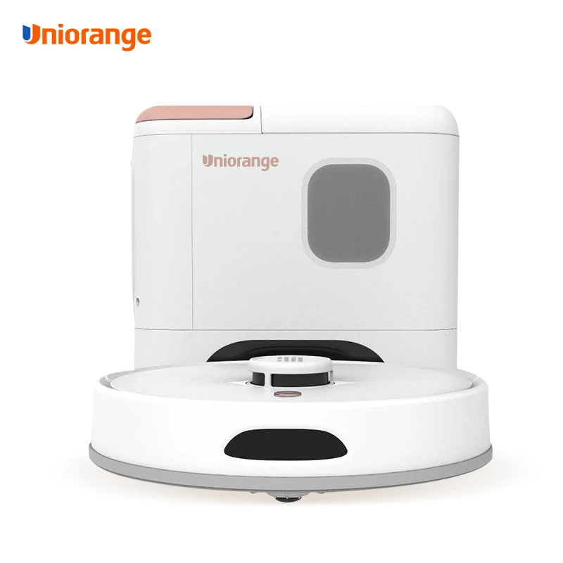 Uniorange Self-Empty Robotic Vacuum with dust bin cleaner Home Mapping Wi-Fi Connected Works
