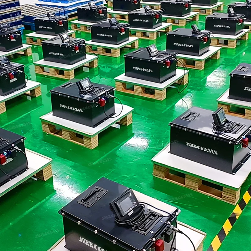 48v 50Ah 2560Wh Club Cart Deep Cycle Lifepo4 51.2v 48 Volts Low Speed Sightseeing Car Lithium Ion Golf Cart Battery Pack