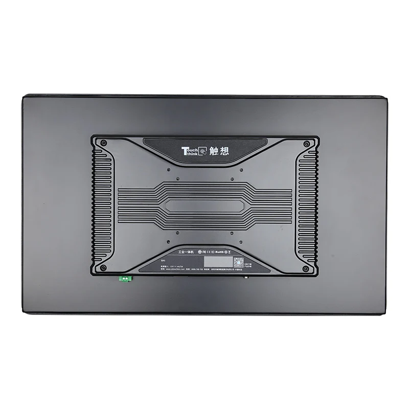 21.5 inch embed vesa wall mount touch screen panel kiosk lcd screen display frame industrial grade monitor ip65 aio all-in-one