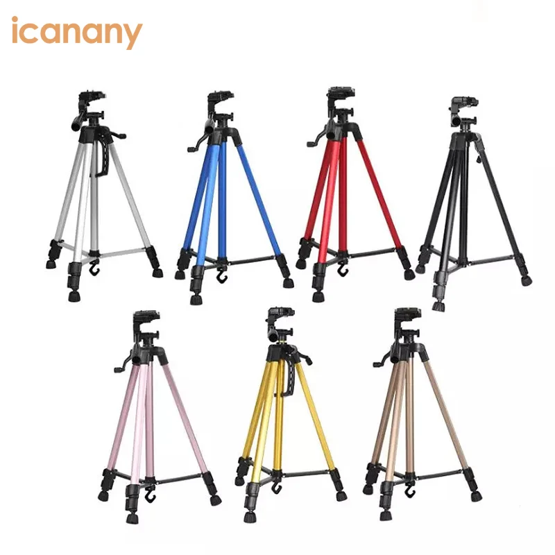 3366 Camera Tripod with Carry Bag, Tripod Stand (4kg Load) for DSLR SLR Cameras Compatible with iPhone & Android