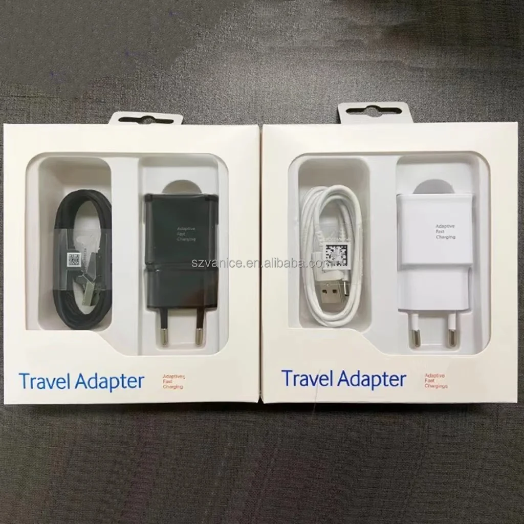 Original 15W Fast Charger USB Power Adapter Quick Charge Type C Cable for Samsung Galaxy S8 S9 S10 Plus Note 10 9 8 A52 A51 A72