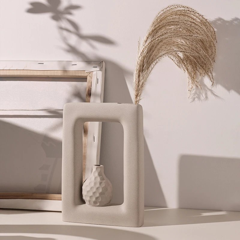 BHM-Manufacturer-Wholesale Modern Nordic Ins Style Branch Vase Home decor Vases for Decor Ceramic Flowers Pot