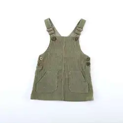 new fashion children fancy party dresses casual plain corduroy girls overall dresses kids girls summer sleeveless dresses