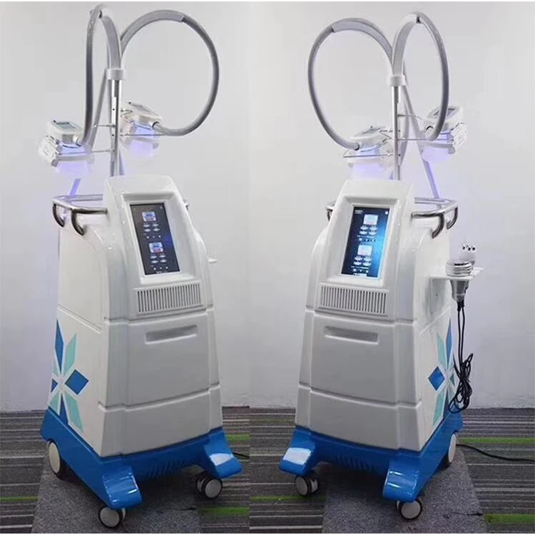 Cryo Cool Slimming Therapy Cold Sculpting Machine With Cavitation RF For Weight Fat Loss Body Contouring Treatment Commercial