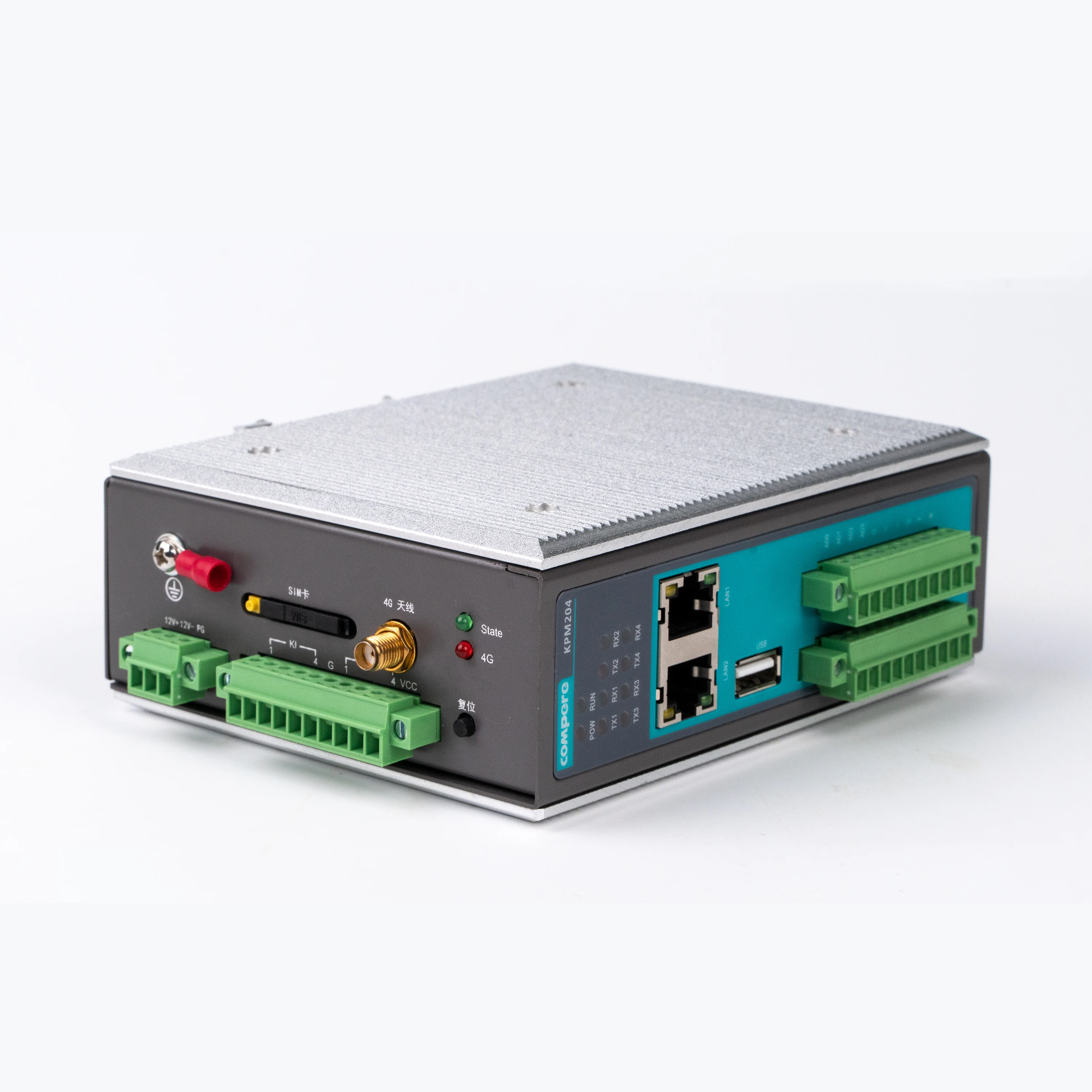 Factory outlet lora module IEC104 ethernet gateway modbus-rtu with RS485 port