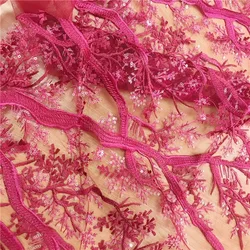 HC-4844 Hechun delicate sequence fabric embroidery lace