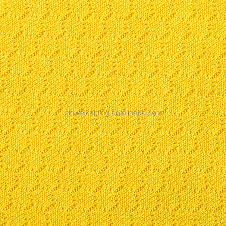 
wholesale 100% polyester stretch knitted jersey fabric sports sportswear mesh t shirt fabric 
