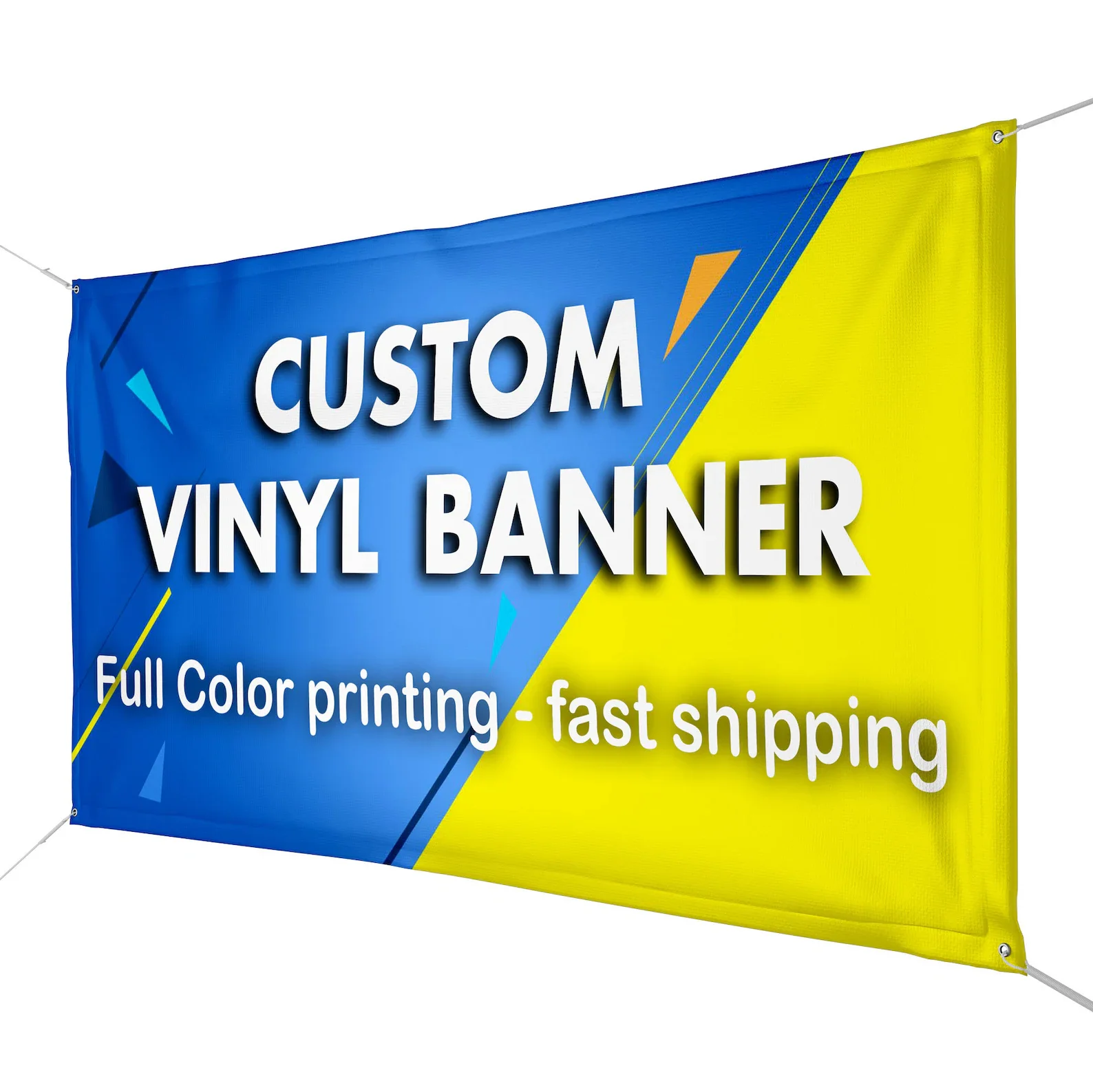 Customized Aluminium Flagpole Material Any Size Logo Digital Polyester Vinyl Sign Pvc Vinyl Banner