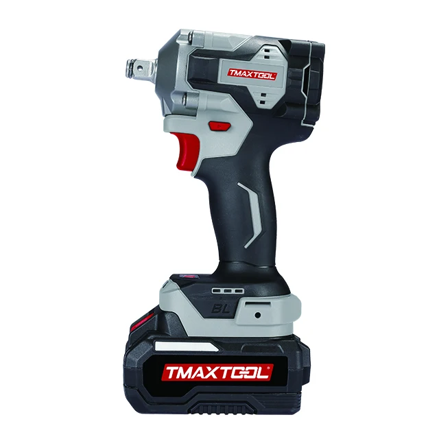 New Type 21V 380N.m Torque Electric Brushless Power Tool Set Industrial With 4000Mah Battery 1/2Inch Cordless Impact Wrench