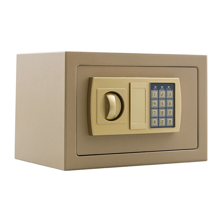 New Style Carry Mini Cash Stock Security Box Jewelry Hidden Key Lock Factory Supplier Safe Deposit Box