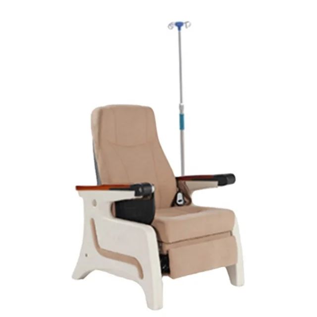EU-MC525 Factory price customized Hospital clinic manual reclining  iv infusion chair