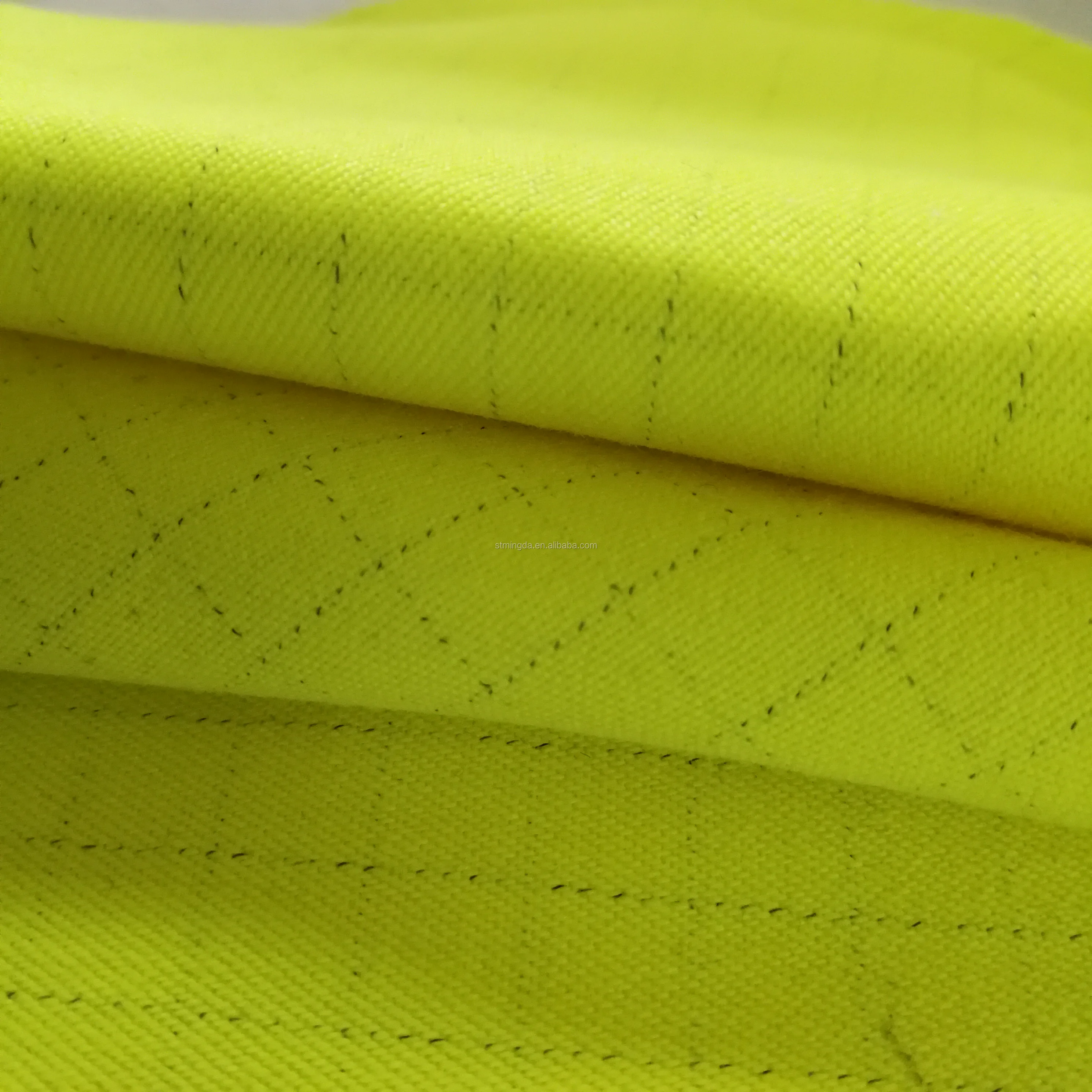 Тканая арамидная ткань, красный 54% модакрил, 35% хлопок, 10% Арамид 1% углеродная огнестойкая ткань для перчаток