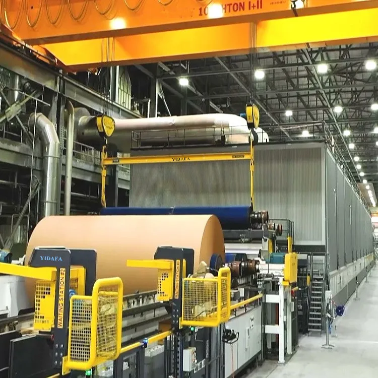 Paper Processing Machinery Waste Paper Recylce Wood Bamboo Pulping Kraft Corrugated Roll Forming Machines