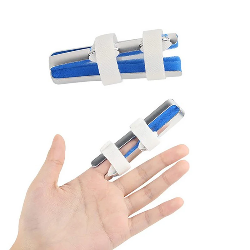 Mallet Aluminum Foam Support Brace Finger Splint Hand Trigger Hand Splint Recovery Injury Pain Bending Deformation Correction