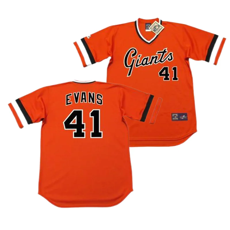 Сан-Франциско 36 Gaylord Perry 41 Darrell Evans 44 Willie Mccovey 75 Barry Zito rewback бейсбольная майка вышитая S-5xl
