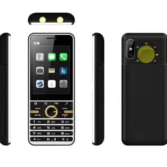 newest manufacturer dual sim card unlocked Waterproof big led torch keyboard outdoor mobile phone for V188