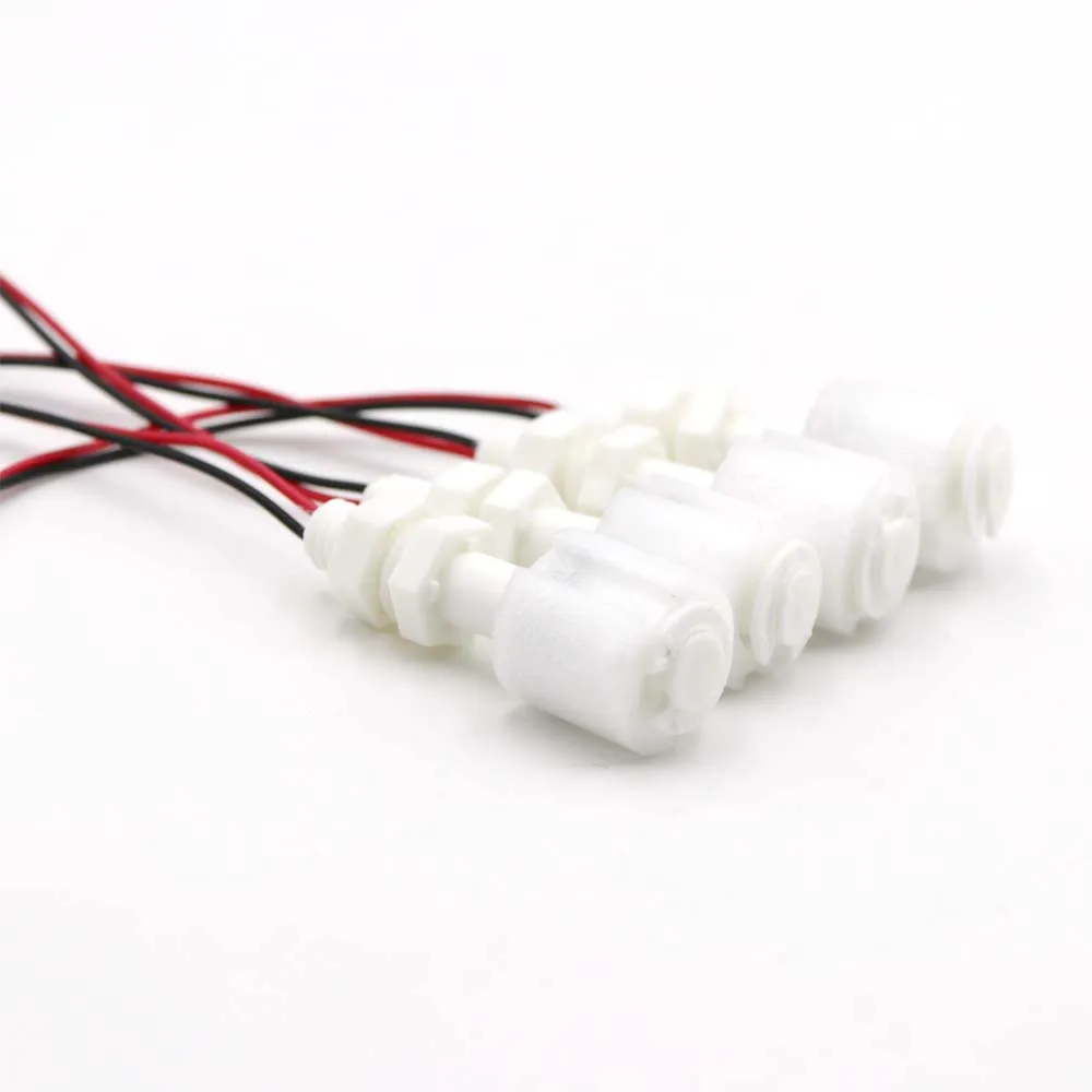 Вертикальный пластиковый поплавковый шарик типа 12 В магнитный датчик уровня