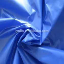 70D * 70D горячая Распродажа 210T нейлоновая тафта с покрытием блестящая полиуретановая пленка для одежды