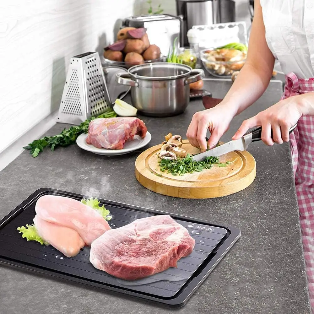 thawing plate board to defrost meat fast defrosting tray for frozen food