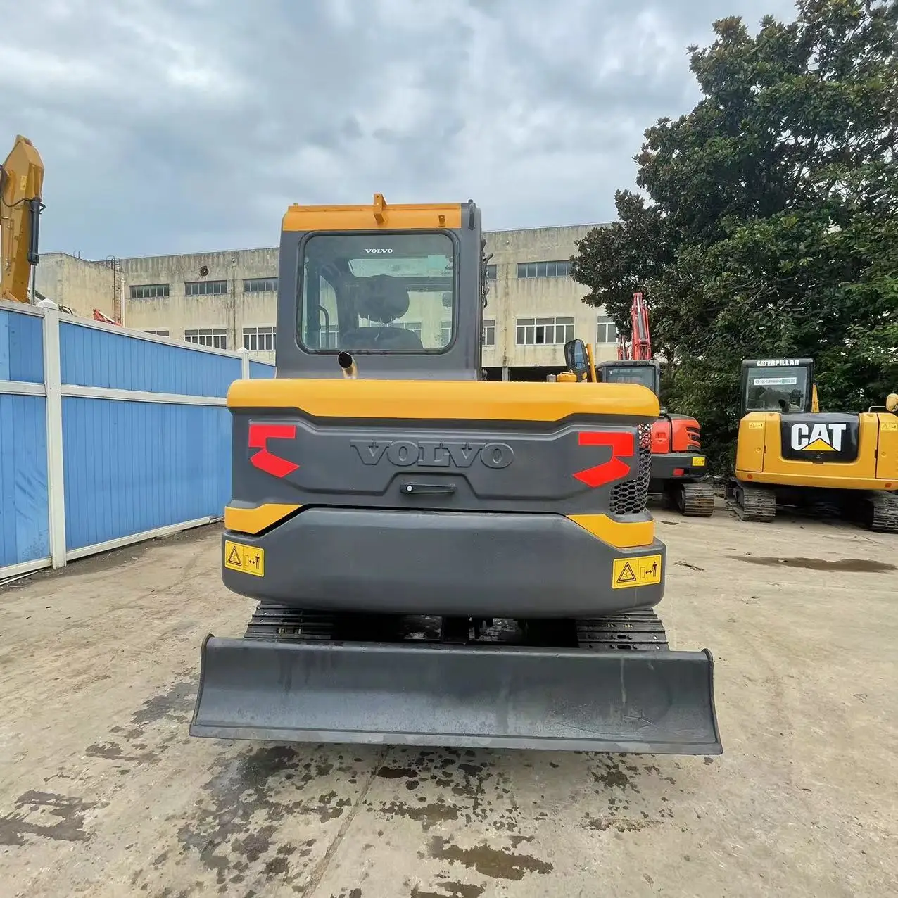 used excavator volvo ec55d on sale