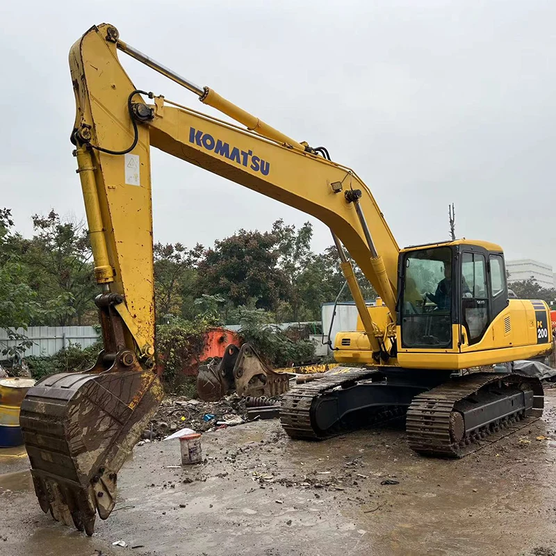 2014 PC200-7 для экскаваторов PC200 Komatsu PC 200 строительное оборудование для производства прессованного угля для барбекю
