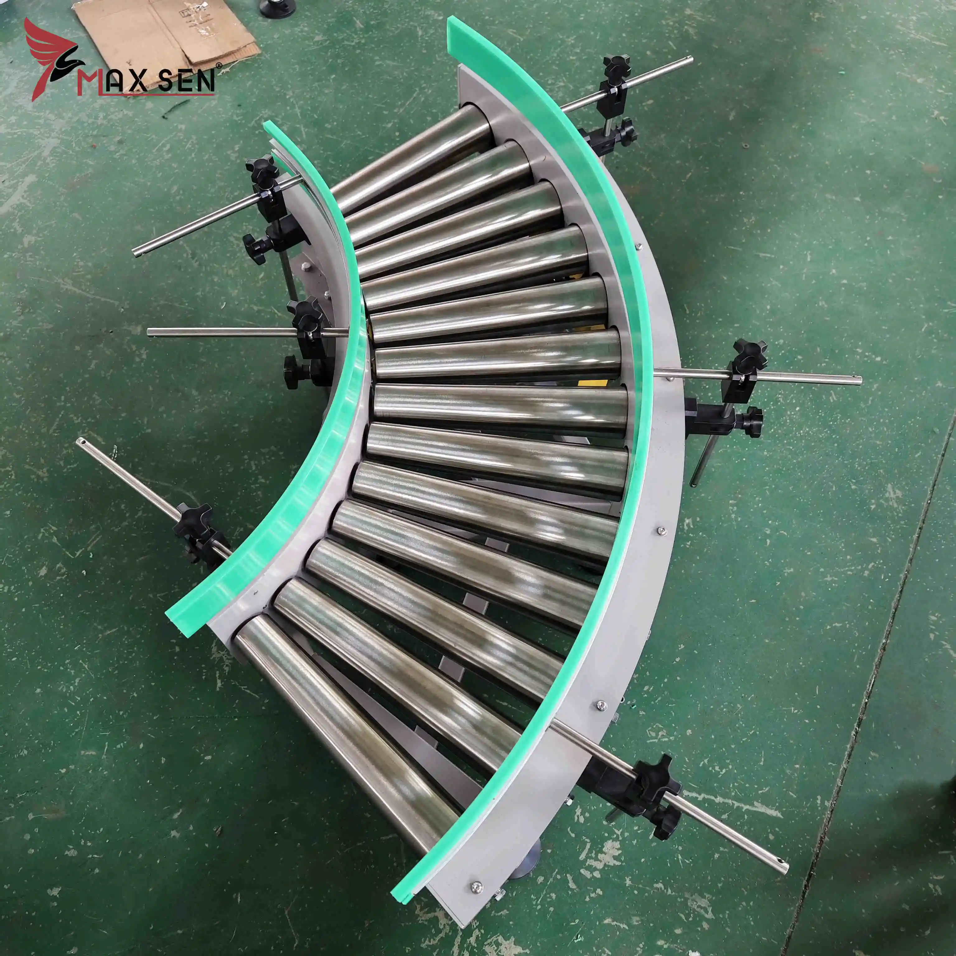 Manufacture Customized Carbon Stainless Electric Roller Parts Conveyor Belt Roller Controller Conveyor Line
