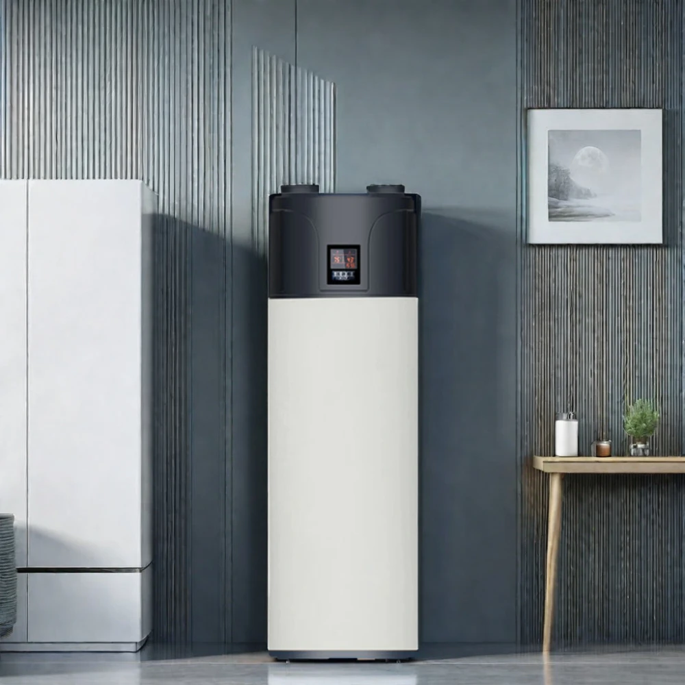 JIADELE Factory R134a Electric Domestic Hot Water Heat Pump Water Heater All-in-One Solar & Varmepumpe for Piscine Single Source