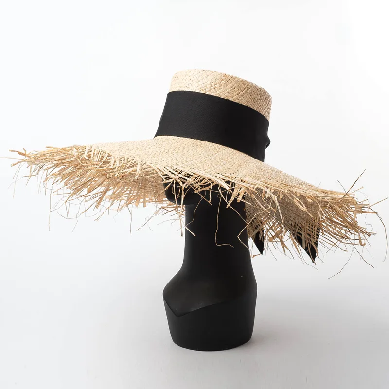 
Fashion Beach Vacation Straw Seagrass Hat For Women 