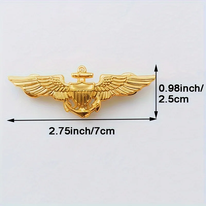 Wholesale custom your new design gold plated badges Challenge Commemorative Badge collar metal badges