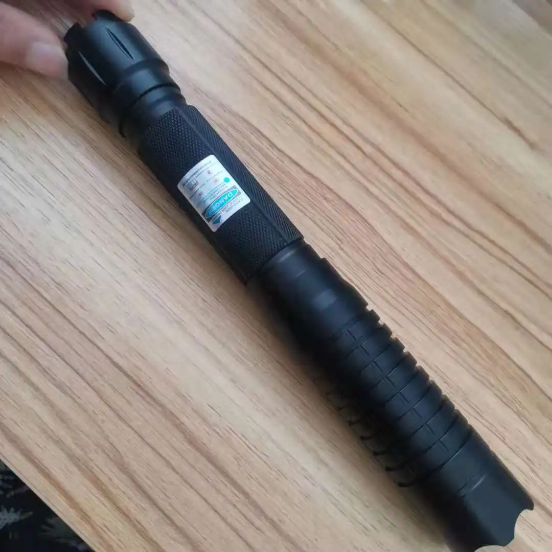 High Powerful 1.6w Blue Laser Torch 450nm 50000m Focusable Laser Pointer Pen Flashlight Burn Match Candle Lit Cigarette