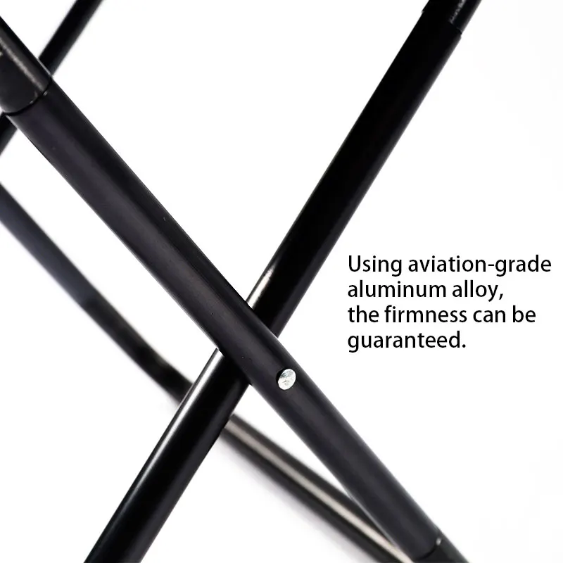 Outdoor picnic camping aluminum alloy folding chair stool portable  bench fishing