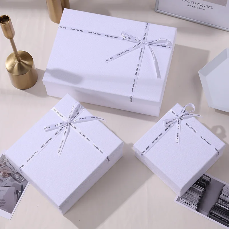 Custom paper gift set luxury jewelry packaging box
