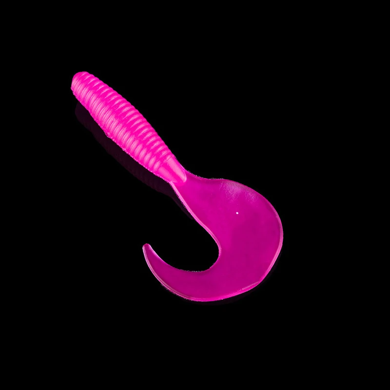 Saltwater silicone soft bait bass grub maggot plastic soft worm lure swim baits