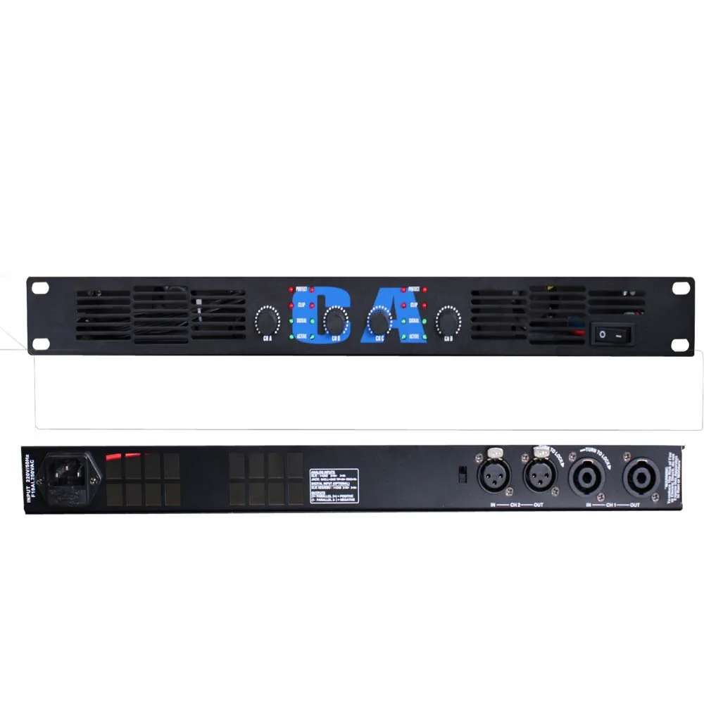 Профессиональный усилитель мощности XIY MINI CA4 1600 Вт