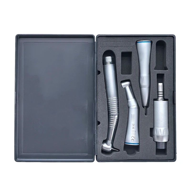 Dental LED lamp Electric High Speed Turbine and low speed Handpiece sets Dental Surgery Handpiece Set