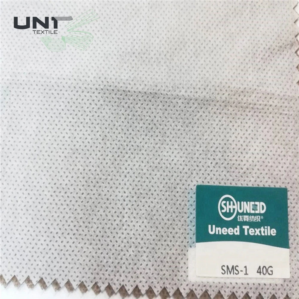 Waterproof Medical SMS Non Woven/Nonwoven Fabric for Surgical Clothing Gown Spunfond Nowoven Fabric