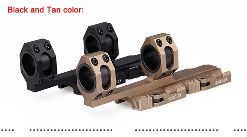 HK24-0133 Outdoor sports Optical Accessory tactical equipment QD 30mm Hunting Scope Ring 25.4MM Optic quick release scope mount