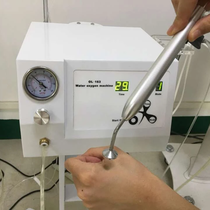 Skin Revitalize Black Head Remover Anti-puffiness 3 in 1 Oxy Jet Peel Spray Facial Oxygen Beauty Hydrodermabrasion Machine