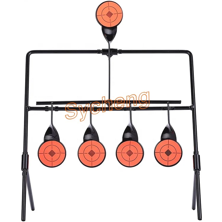 Sycheng Indoor and outdoor competitive shooting rotating shooting target steel metal practice range target
