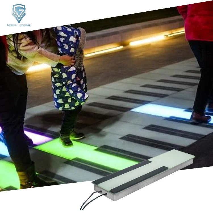  Программируемый RGB Открытый интерактивный LED танцпол