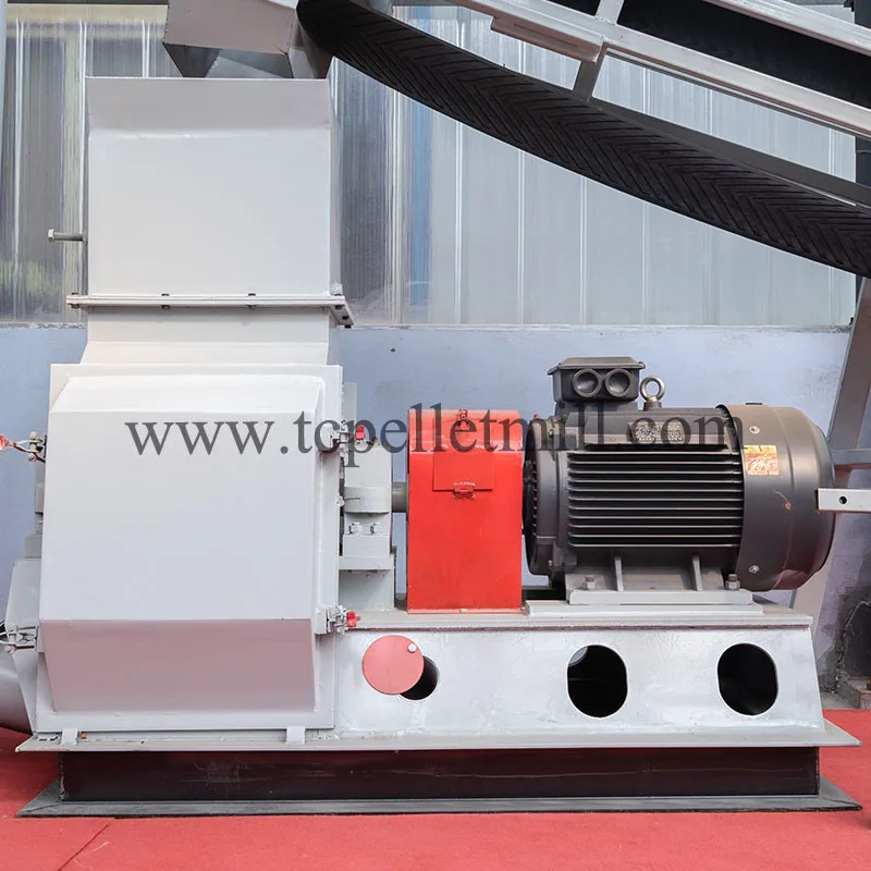 Machine for making wood trunk to sawdust powder price/wood hammer mill price