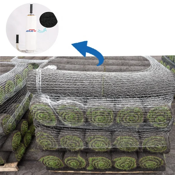 Custom length and width 100%  HDPE made for Pallet Netting For Pack and Transportation