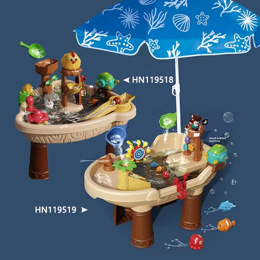 wholesale 2024 summer kids beach toy plastic funny beach toys game kids playing multifunctional play water table