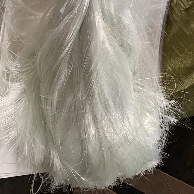 Fibre Glass Waste Roving Cut For Gypsum Products B grade Fiberlgass Roving Cutting for gypsum board reinforced