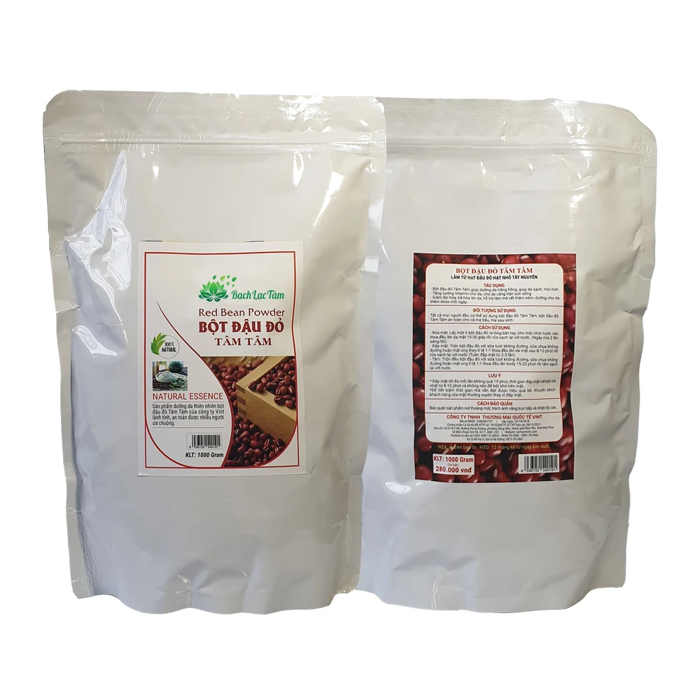 Natural Red Bean Extract Whitening Bath Powder Pore Cleaner Skin Care Product 1000 grams