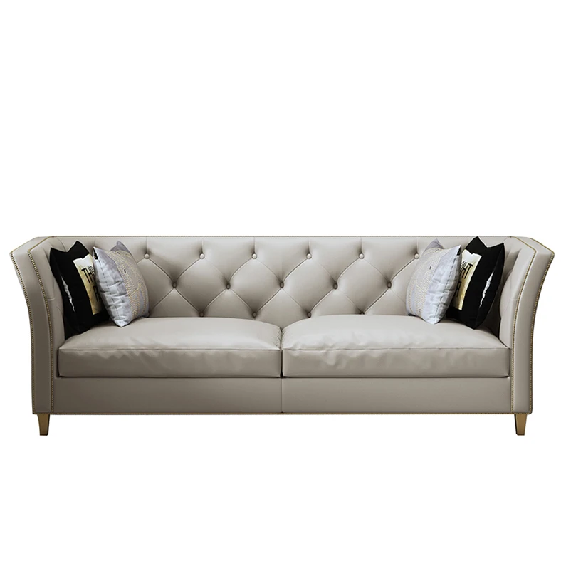 Wholesale Relaxer Sofa General Use Furniture Luxury Exclusive Faux Leather L Shape Sofas for Living Room