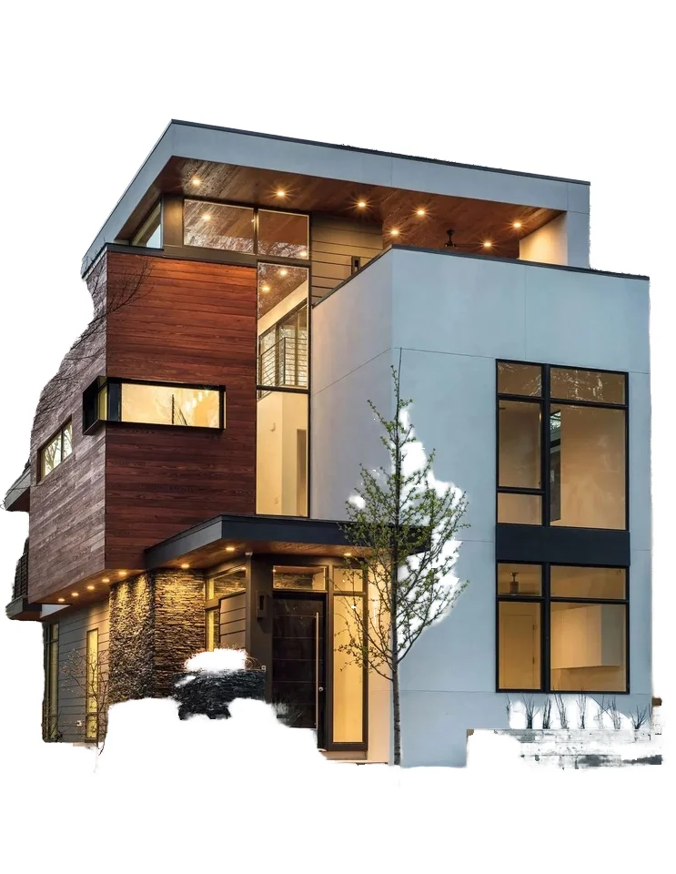 Home Construction & Real Estate Prefabricated Buildings Modern Prefab Living Villa Expandable Insulated Portable Mobile Home