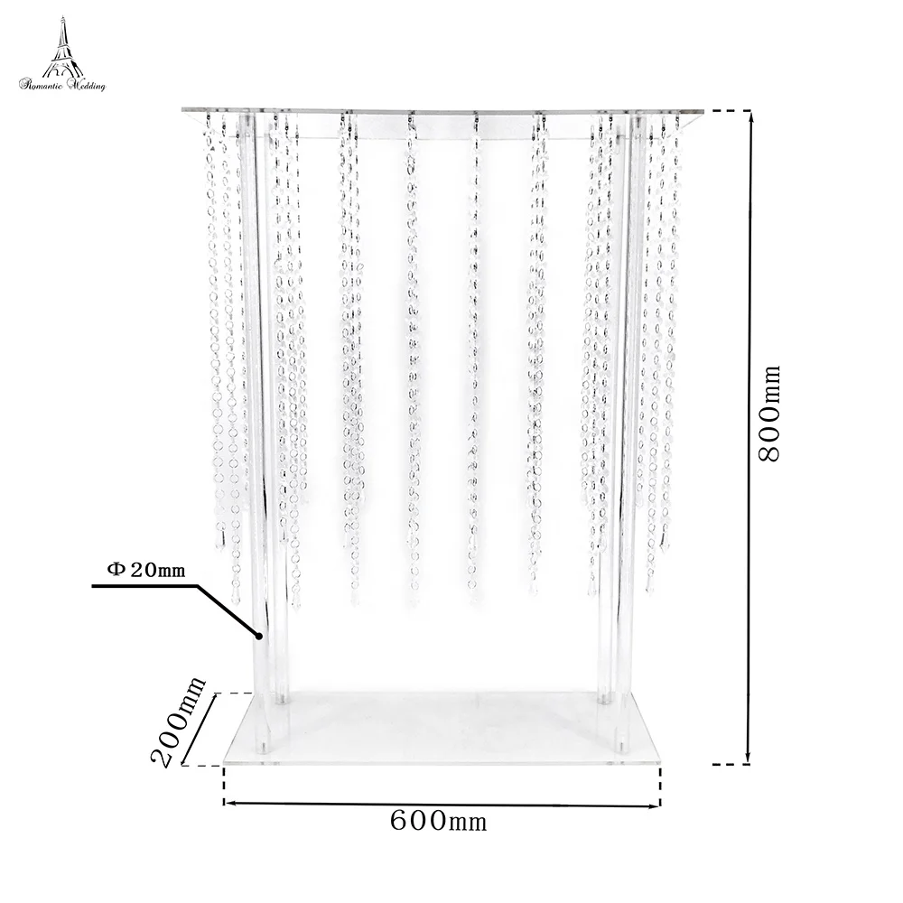 Новый продукт, акриловые центральные части для свадебного стола, акриловая подставка для цветов